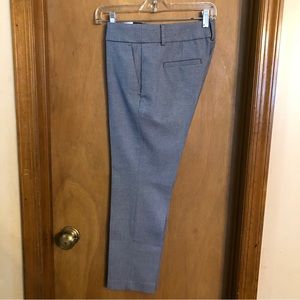 Ann Taylor Loft Navy & White Size 2 Ankle Pants NWOT